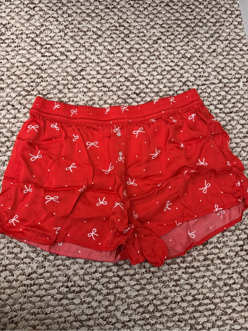 Aerie silk sleep shorts